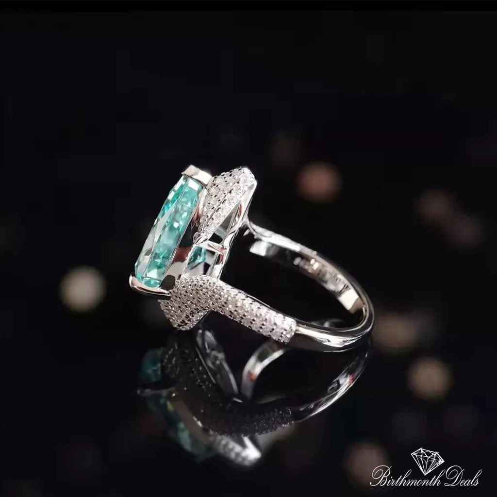 April Moissanite Birthstone Ring - Birthmonth Deals