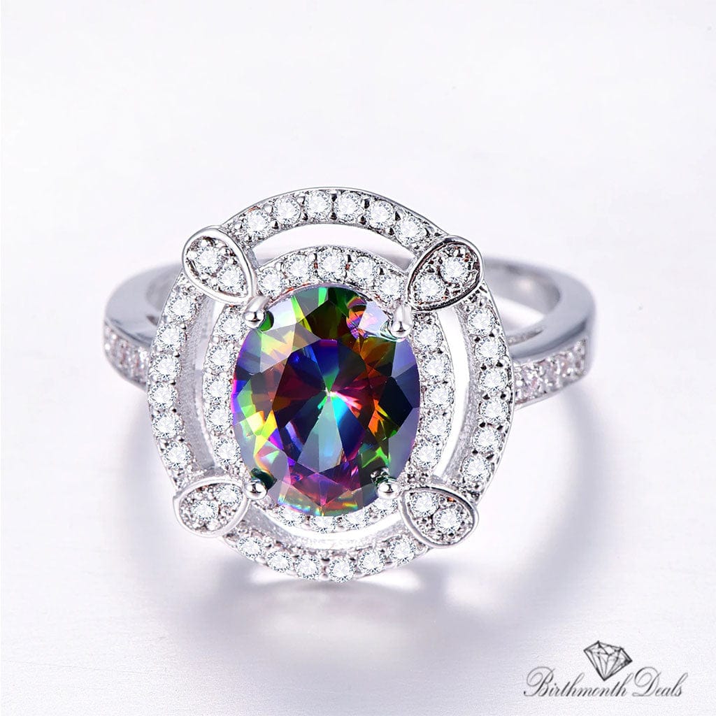 June Alexandrite Birthstone Ring - Birthmonth Deals