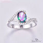 June Alexandrite Birthstone Ring - Birthmonth Deals