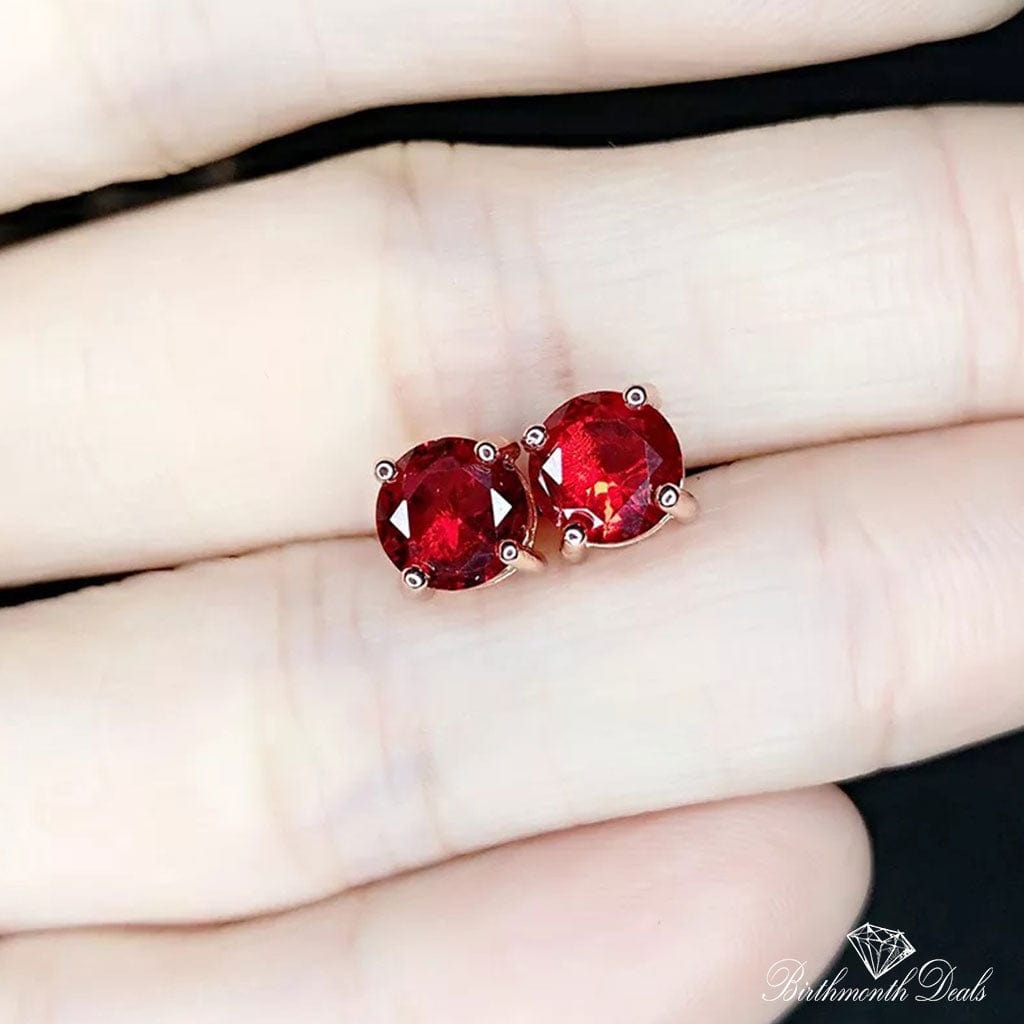 July Ruby Birthstone Jewelry Set - Birthmonth Deals