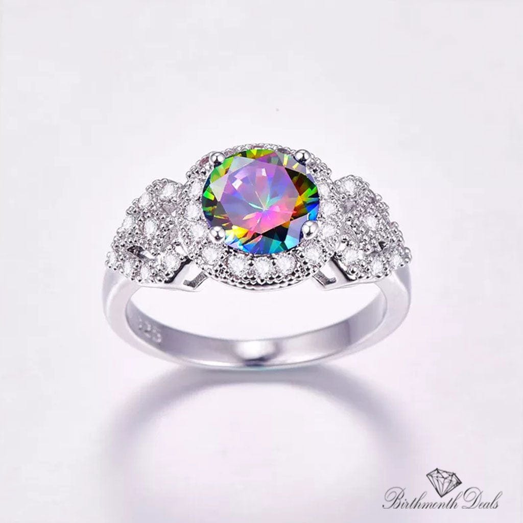 June Alexandrite Birthstone Ring - Birthmonth Deals