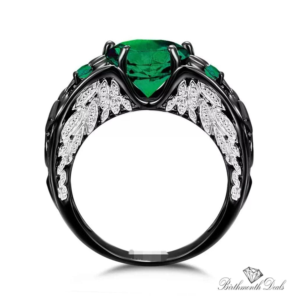 May Emerald Birthstone Ring - Birthmonth Deals