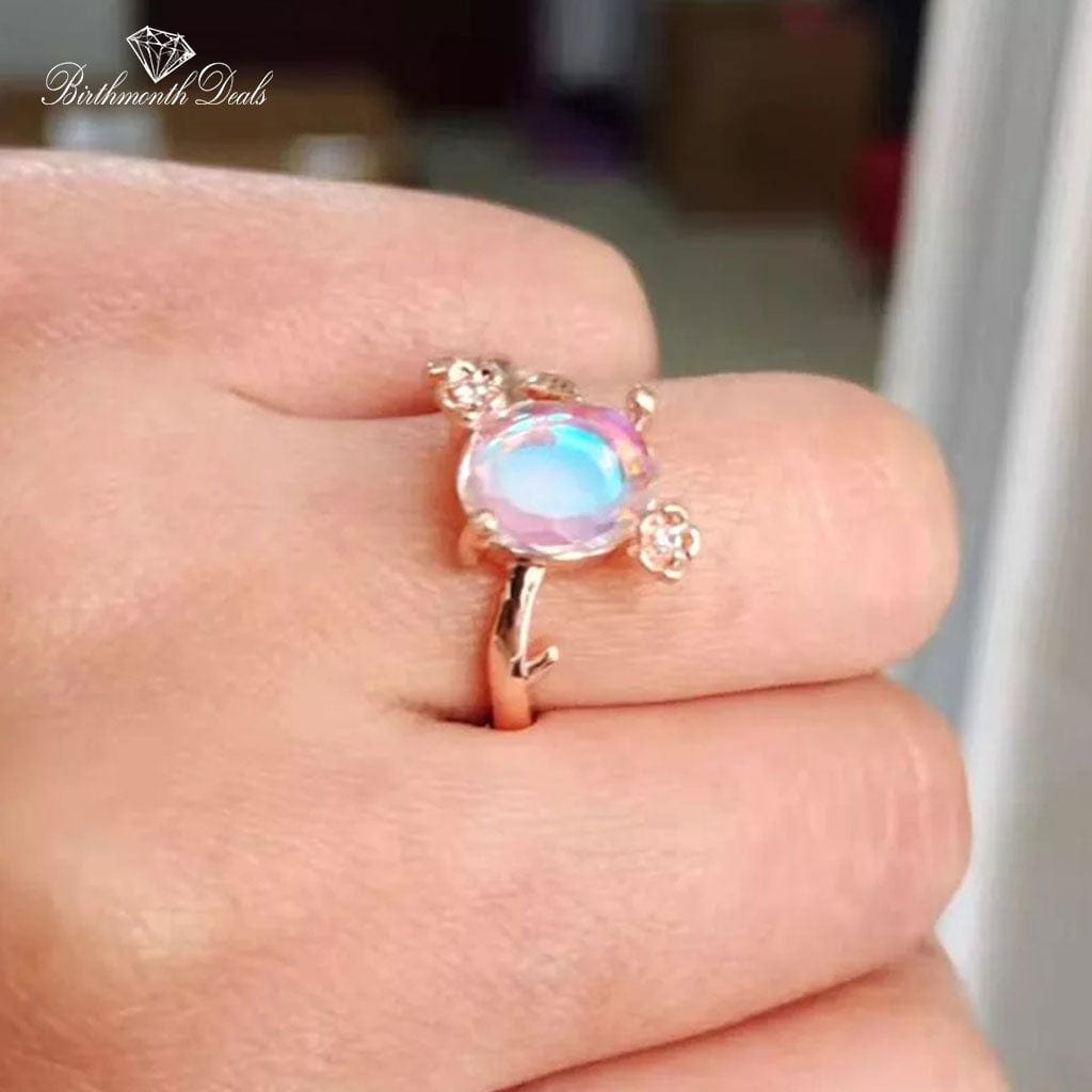 June Moonstone Ring - Birthmonth Deals