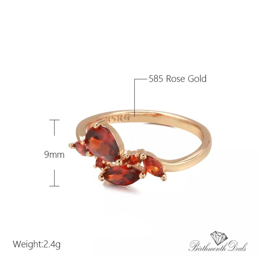 July Ruby Birthstone Ring - Birthmonth Deals