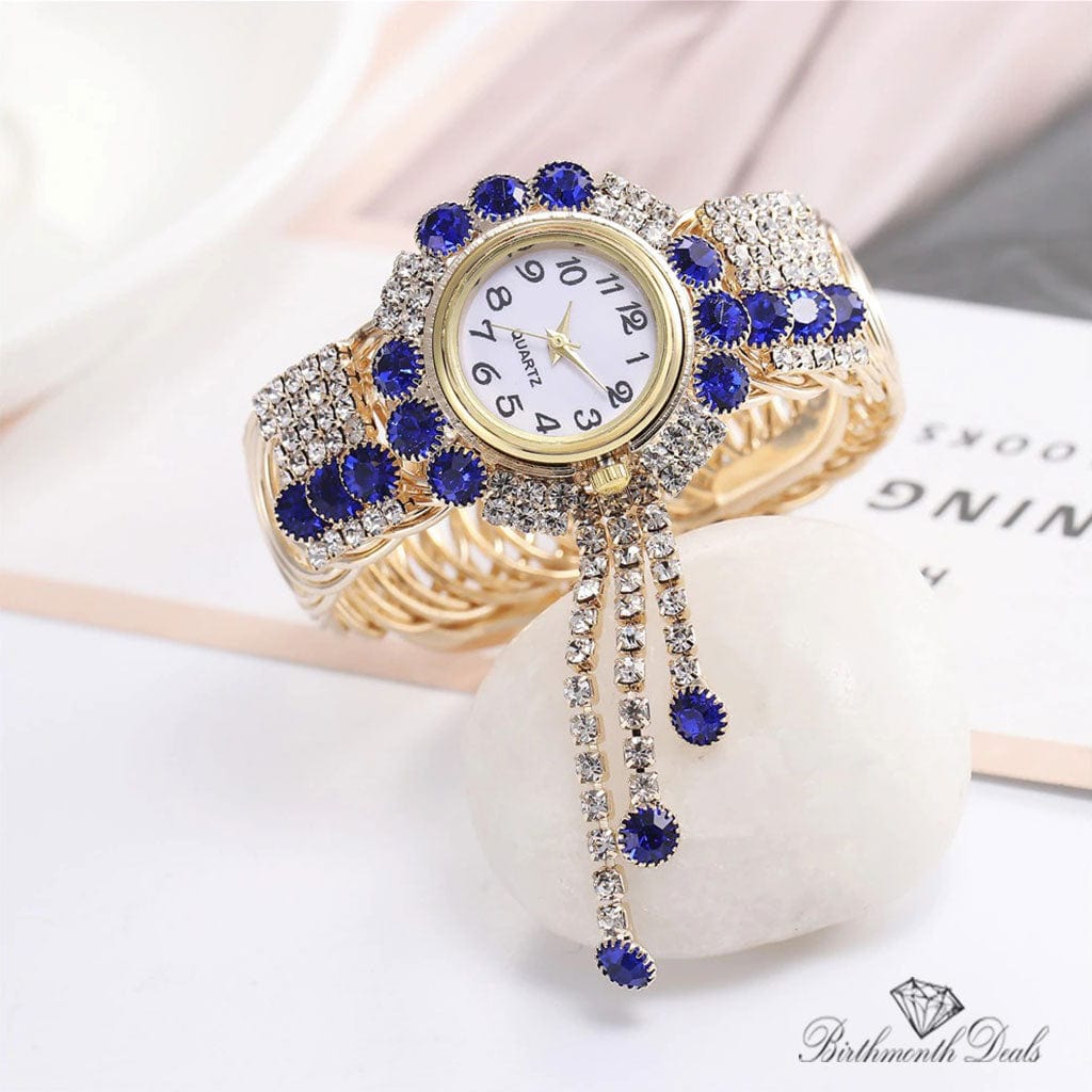 September Sapphire Birthstone Watch - Birthmonth Deals