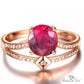 July Ruby Birthstone Ring - Birthmonth Deals