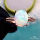 October Opal Birthstone Ring - Birthmonth Deals