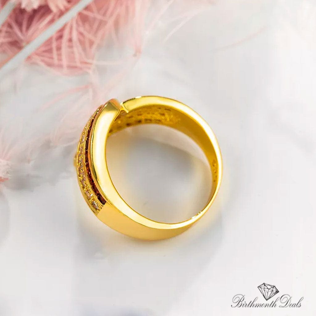 July Ruby Birthstone Ring - Birthmonth Deals