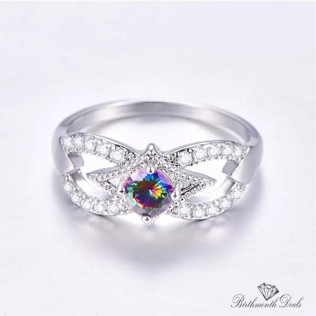 June Alexandrite Birthstone Ring - Birthmonth Deals