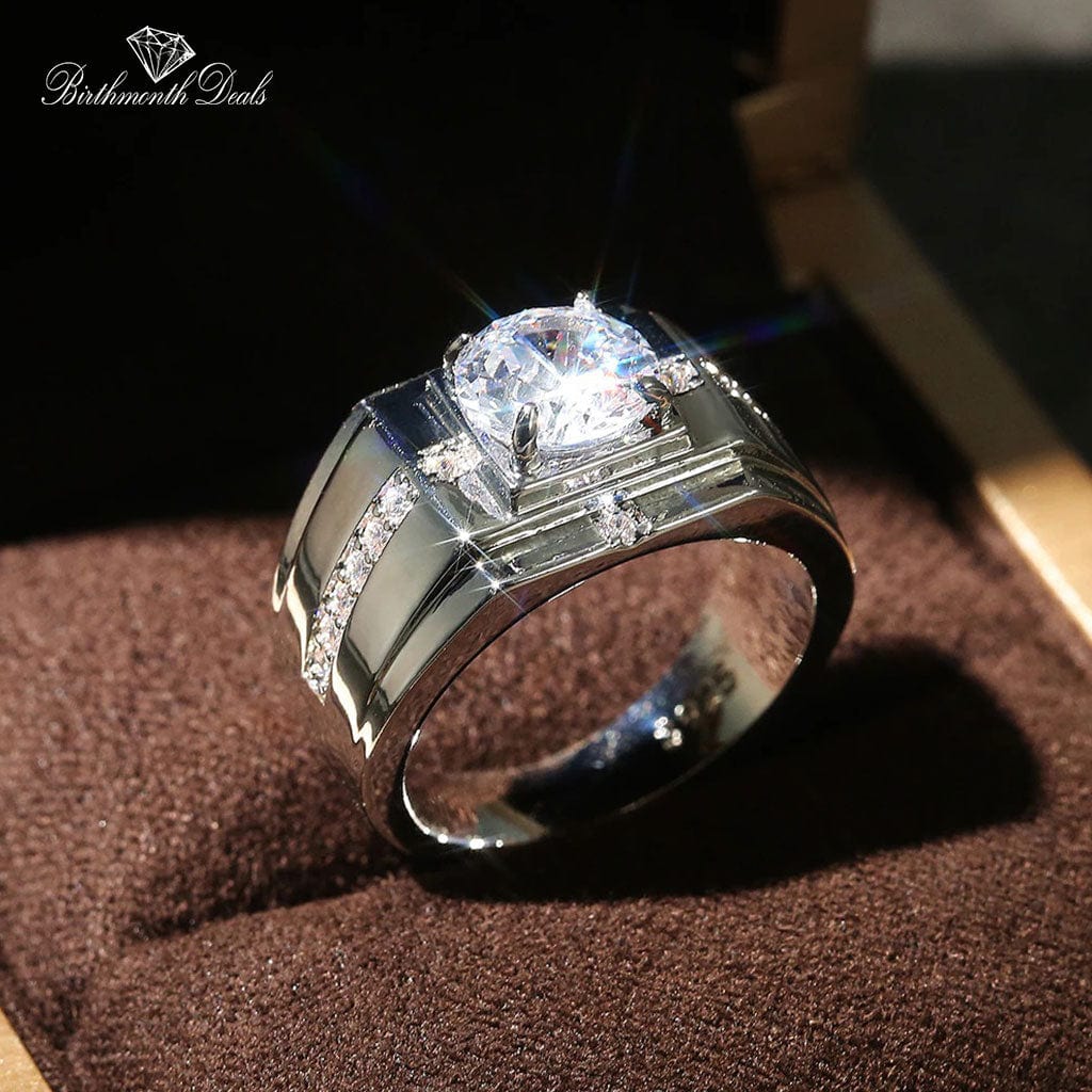 June Alexandrite Birthstone Ring - Birthmonth Deals