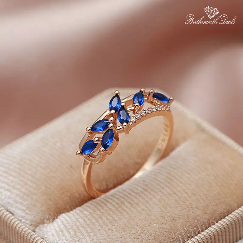 September Sapphire Birthstone Ring - Birthmonth Deals