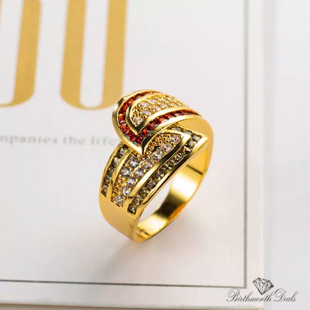 July Ruby Birthstone Ring - Birthmonth Deals