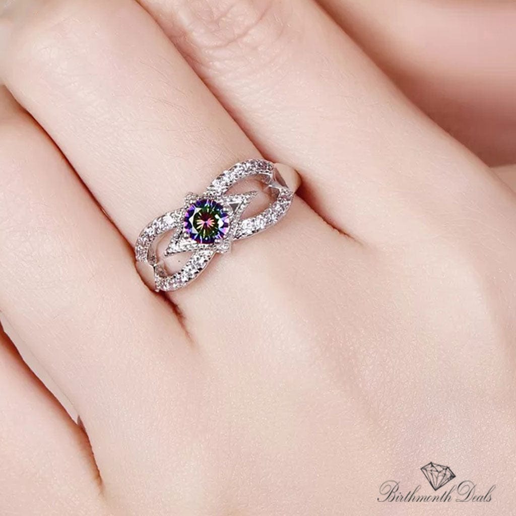 June Alexandrite Birthstone Ring - Birthmonth Deals