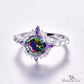 June Alexandrite Birthstone Ring - Birthmonth Deals