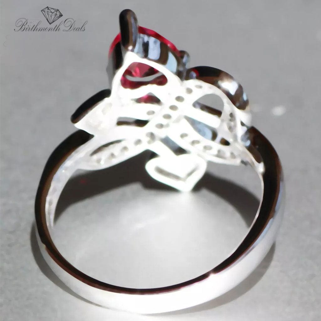 July Ruby Birthstone Ring - Birthmonth Deals