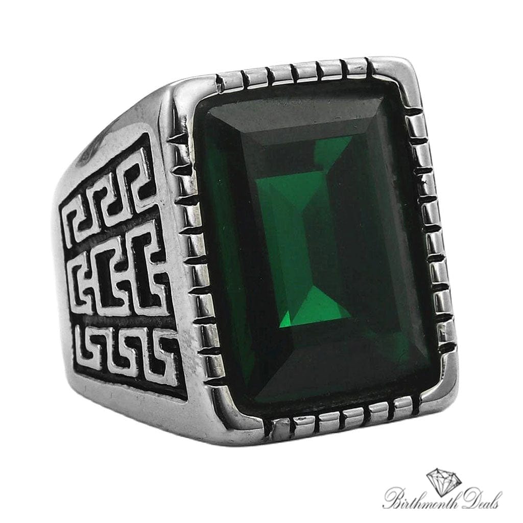 May Emerald Birthstone Ring - Birthmonth Deals