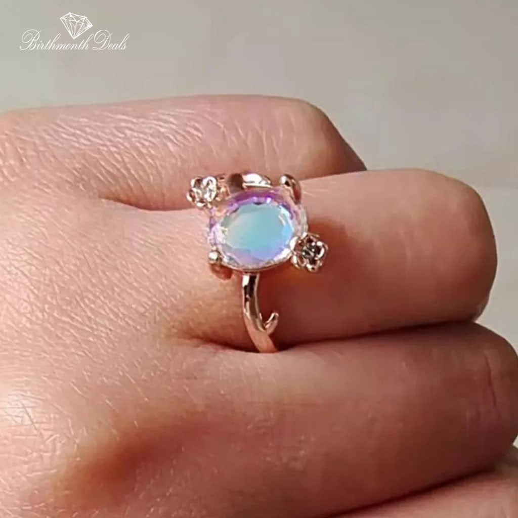 June Moonstone Ring - Birthmonth Deals