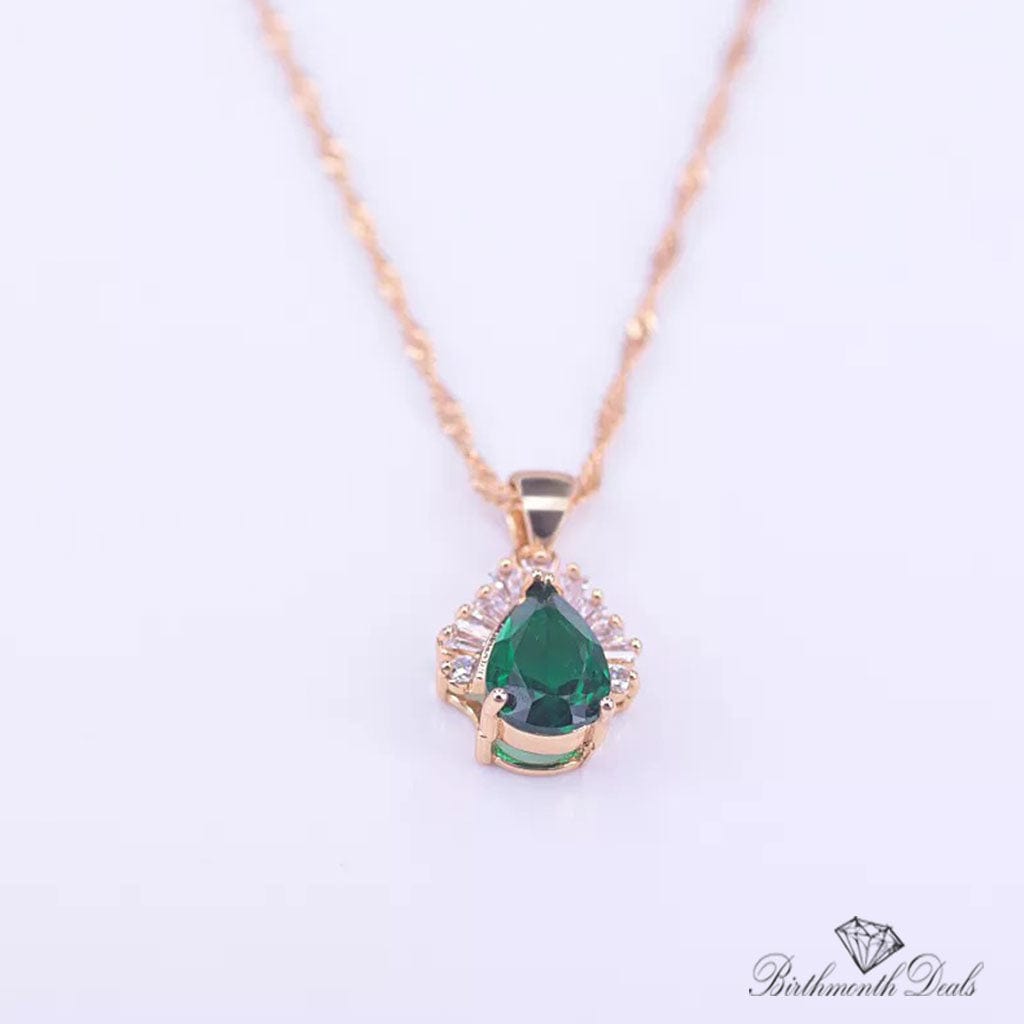 May Emerald Birthstone Jewelry Set - Birthmonth Deals