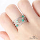 March Aquamarine Birthstone Ring - Birthmonth Deals