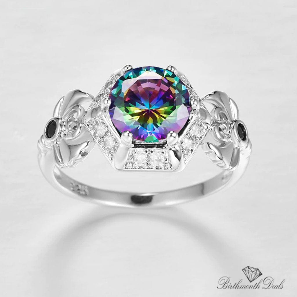 June Alexandrite Birthstone Ring - Birthmonth Deals