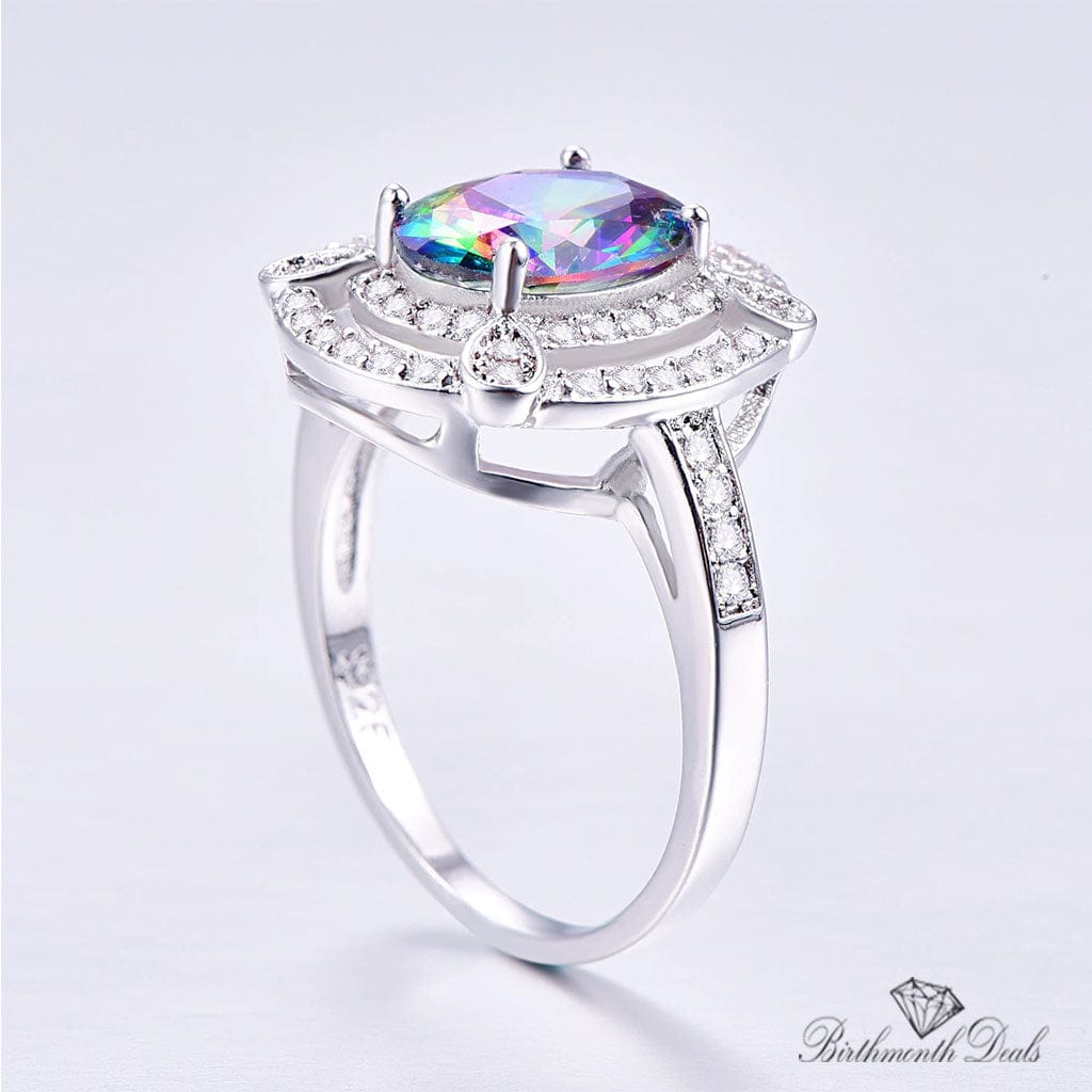 June Alexandrite Birthstone Ring - Birthmonth Deals