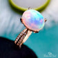 October Opal Birthstone Ring - Birthmonth Deals