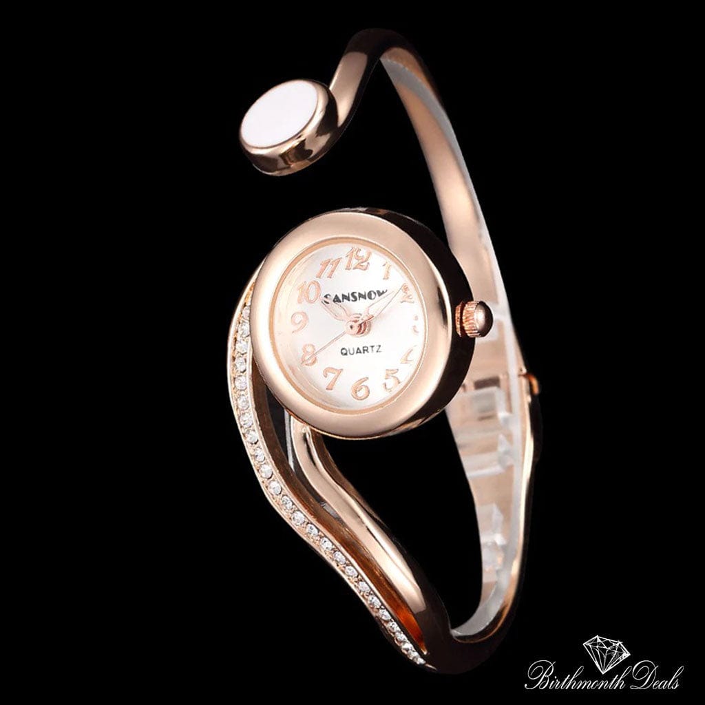 April Diamond Birthstone Watch - Birthmonth Deals