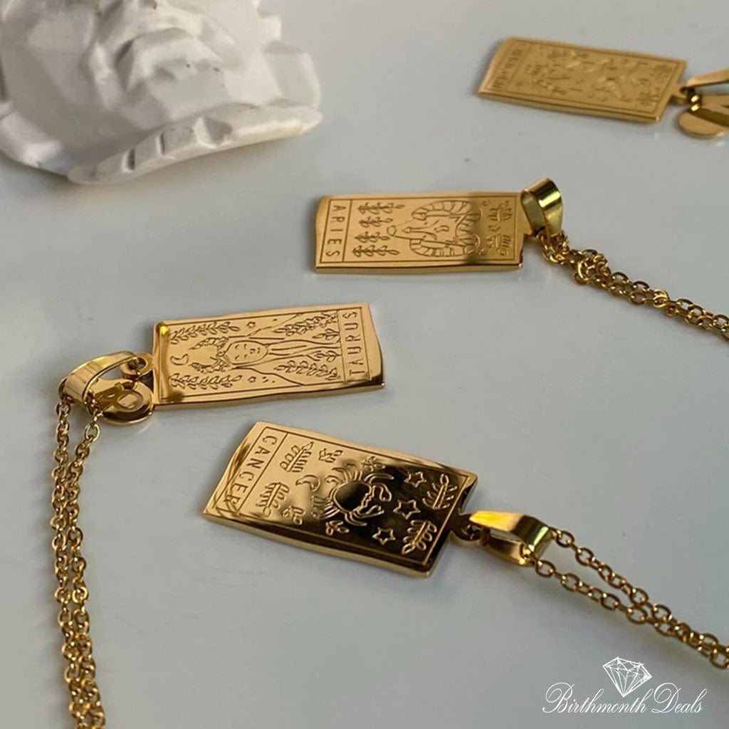 Zodiac Necklace - Birthmonth Deals