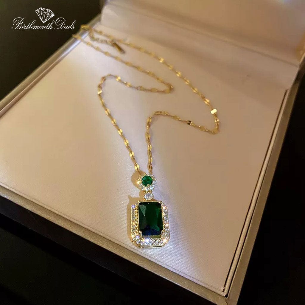 May Emerald Birthstone Jewelry Set - Birthmonth Deals