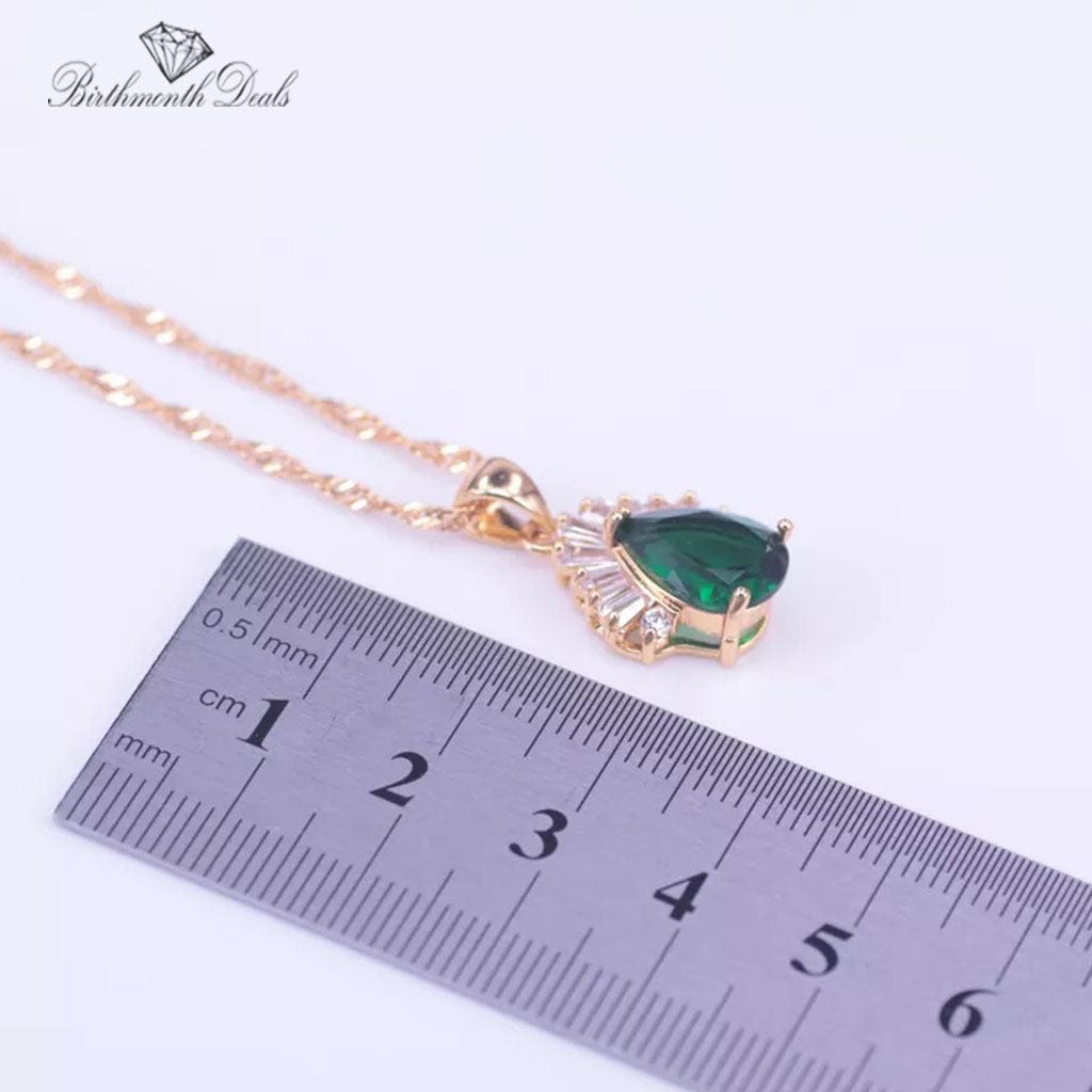 May Emerald Birthstone Jewelry Set - Birthmonth Deals