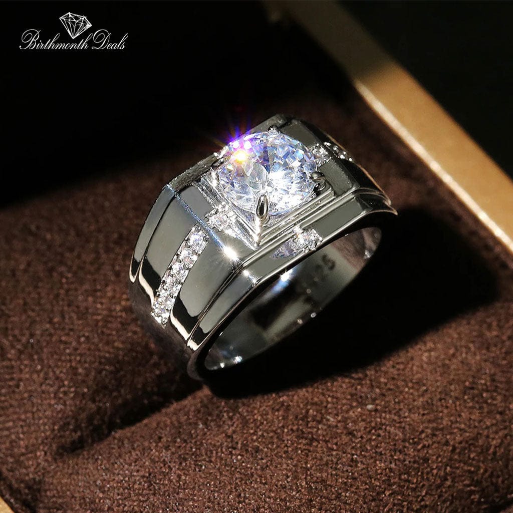 June Alexandrite Birthstone Ring - Birthmonth Deals