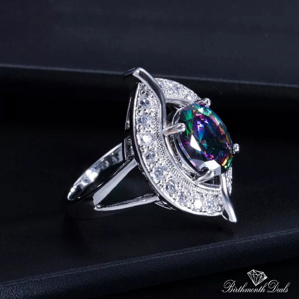 June Alexandrite Birthstone Ring - Birthmonth Deals