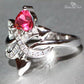 July Ruby Birthstone Ring - Birthmonth Deals