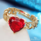 July Ruby Birthstone Ring - Birthmonth Deals