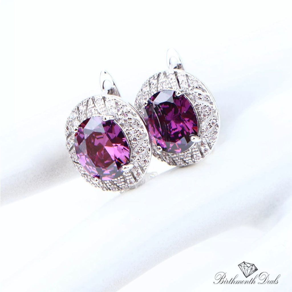 February Amethyst Birthstone Jewelry Set - Birthmonth Deals