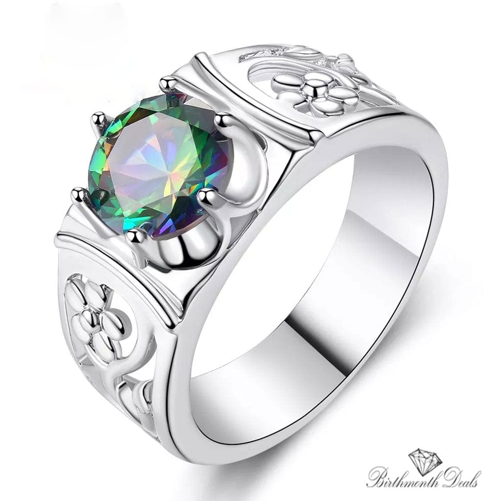 June Alexandrite Birthstone Ring - Birthmonth Deals