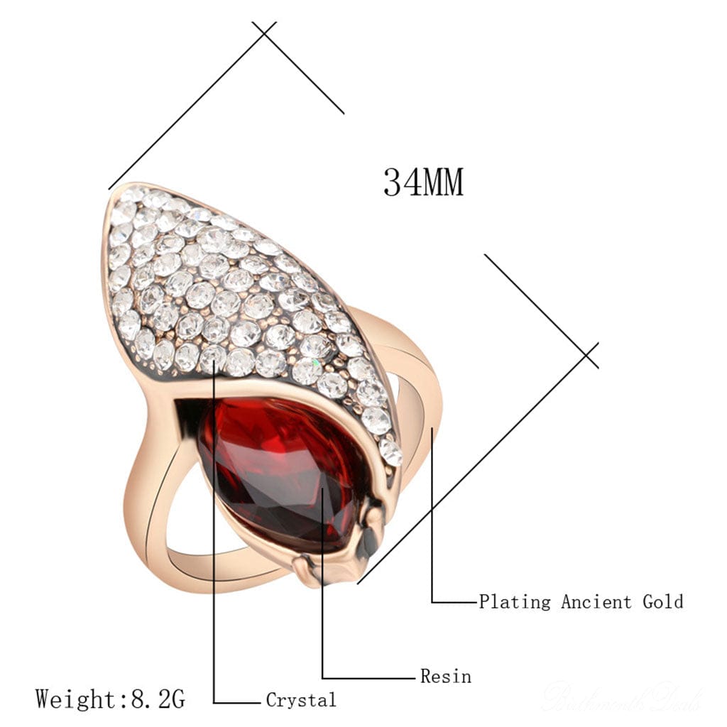 July Ruby Birthstone Ring - Birthmonth Deals