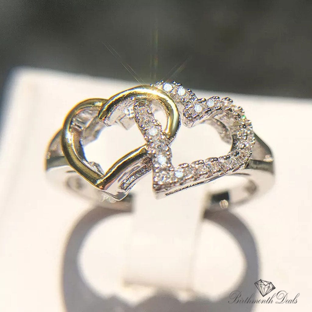 April Diamond Birthstone Ring - Birthmonth Deals