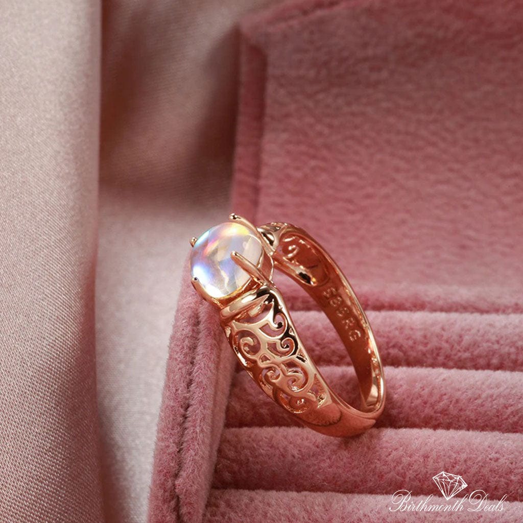 June Moonstone Ring - Birthmonth Deals