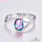 June Alexandrite Birthstone Ring - Birthmonth Deals