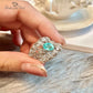 March Aquamarine Birthstone Ring - Birthmonth Deals