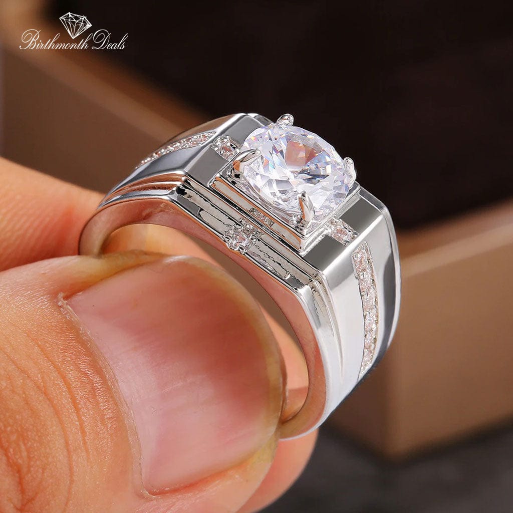 June Alexandrite Birthstone Ring - Birthmonth Deals