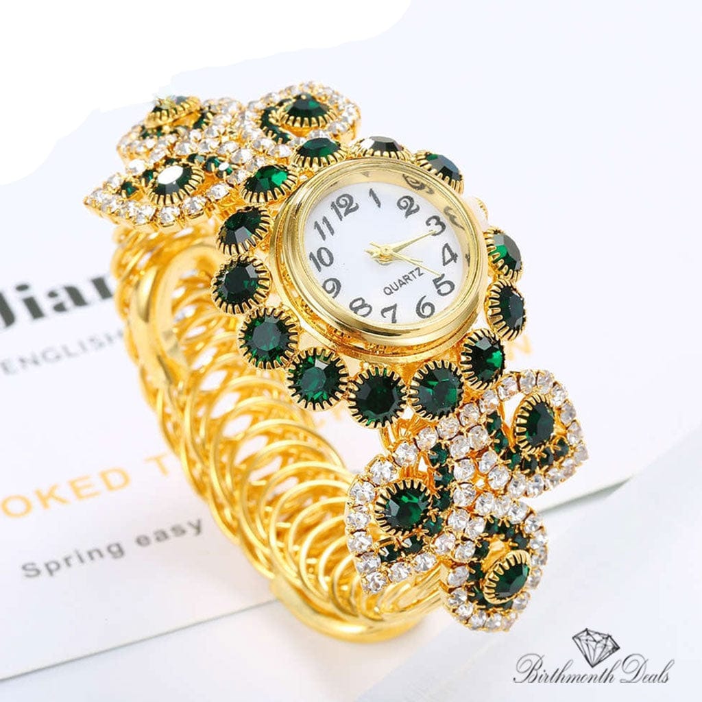 May Emerald Watch - Birthmonth Deals