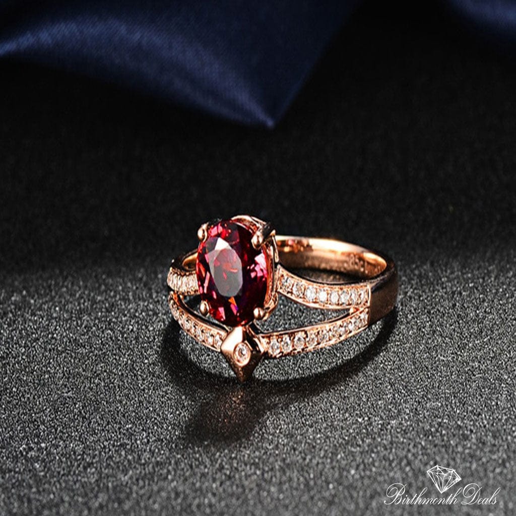 July Ruby Birthstone Ring - Birthmonth Deals