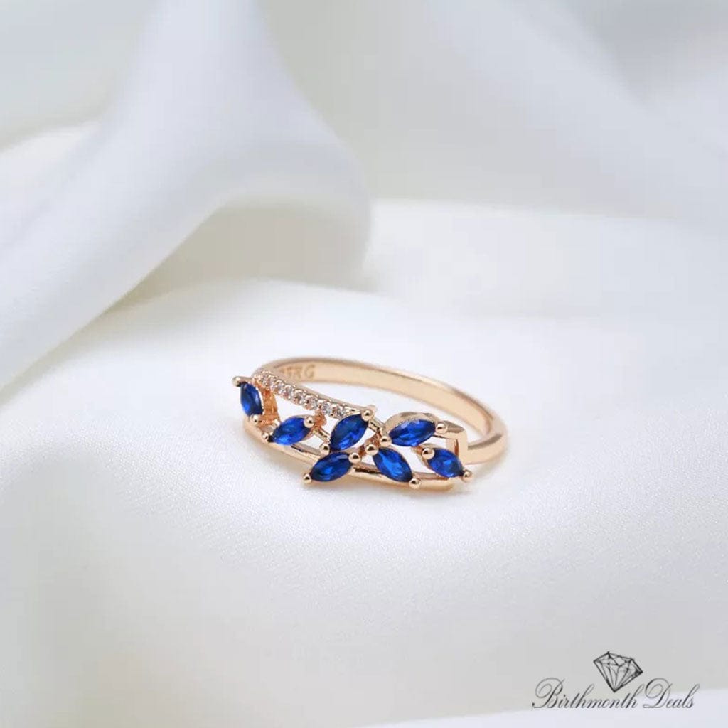 September Sapphire Birthstone Ring - Birthmonth Deals