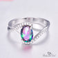 June Alexandrite Birthstone Ring - Birthmonth Deals