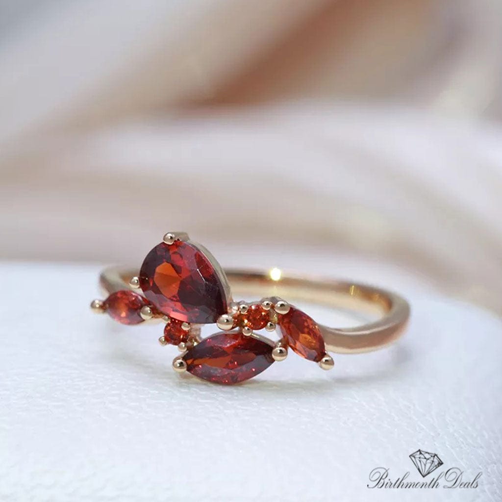 July Ruby Birthstone Ring - Birthmonth Deals