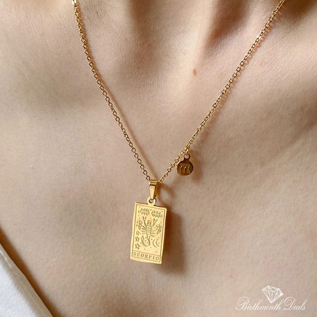 Zodiac Necklace - Birthmonth Deals