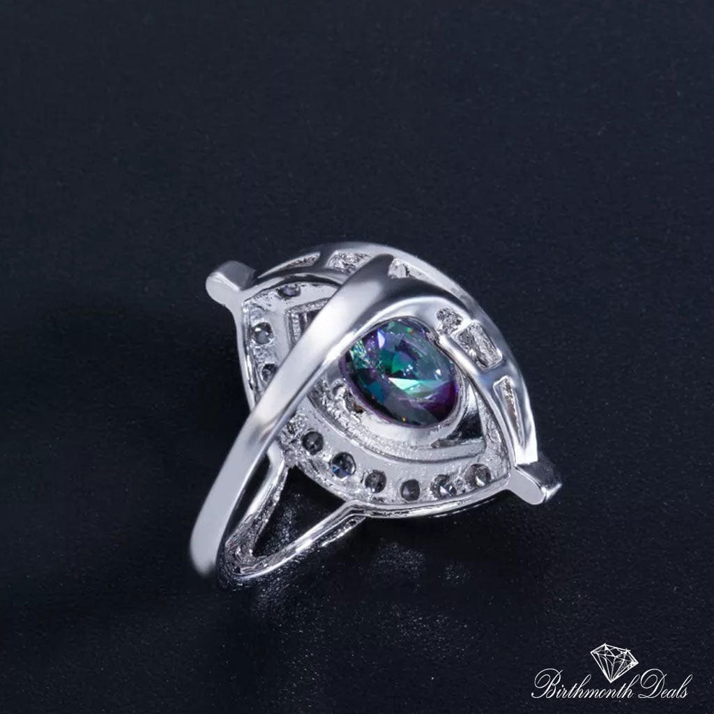 June Alexandrite Birthstone Ring - Birthmonth Deals