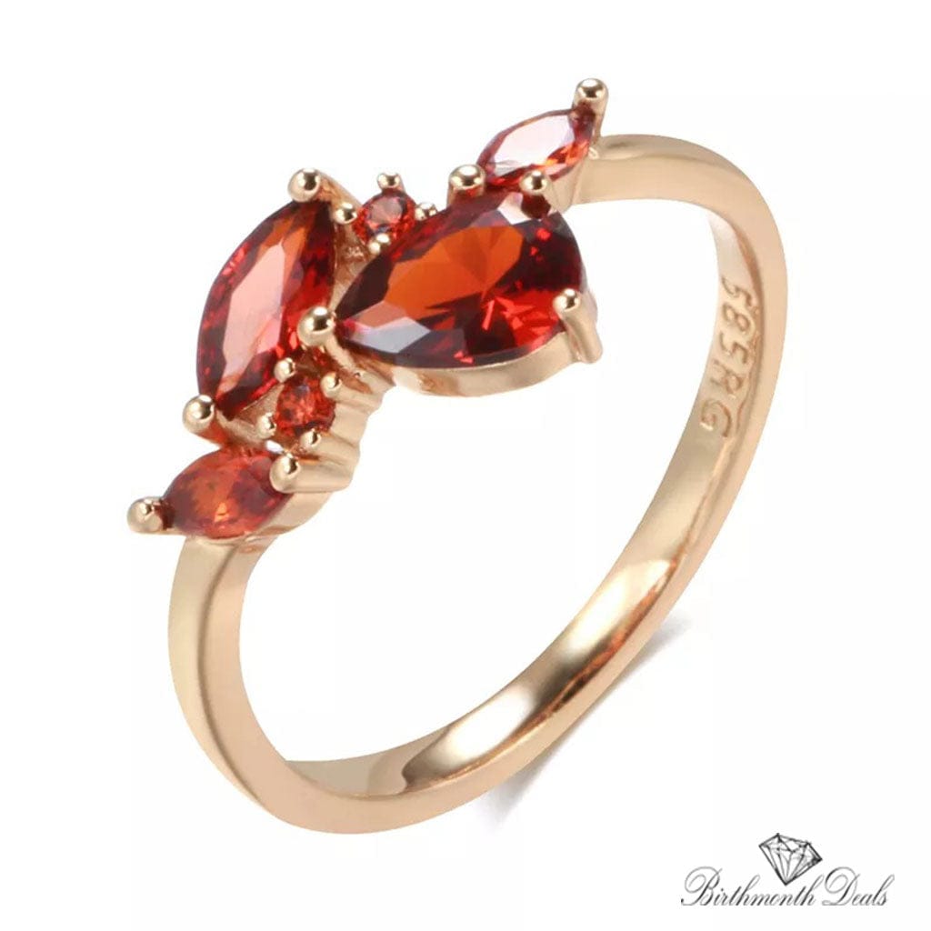 July Ruby Birthstone Ring - Birthmonth Deals